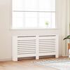 vidaXL Radiatordeksel hvit 172x19x81,5 cm MDF