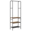 vidaXL Klesstativ Gammelt tre 60 x 30 x 171 cm Konstruert tre