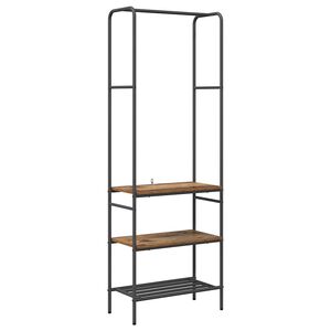 vidaXL Klesstativ Gammelt tre 60 x 30 x 171 cm Konstruert tre