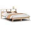 vidaXL Sengeramme uten madrass 160x200 cm heltre furu
