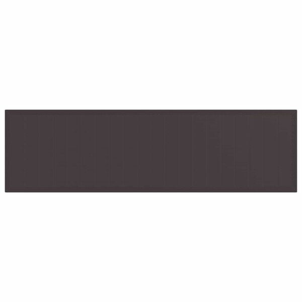 vidaXL Hage Spisegruppe 15 pcs Brun Polt rattan