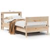 vidaXL Sengeramme uten madrass 90x190 cm heltre furu