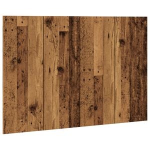 vidaXL Sengegavl gammelt tre 120x1,5x80 cm konstruert tre