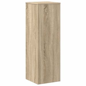 vidaXL Plantestativ sonoma eik 33x33x100 cm konstruert tre