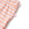 Rett skjørt for barn med striper rosa 128