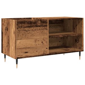 vidaXL Plateskap gammelt tre 84,5x38x48 cm konstruert tre