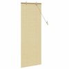 vidaXL Rullegardin med gardiner Natur 60 x 160 cm Bambus