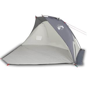 vidaXL Strandtelt gr&aring; 268x223x125 cm 185T polyester