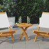 vidaXL Bordplate heltre teak 2,5 cm 40 cm