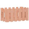 vidaXL Plantekasse med gjerdedesign 60x30x30 cm heltre douglasgran
