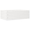 vidaXL Plantekasse hvit 70x40x23 cm heltre furu
