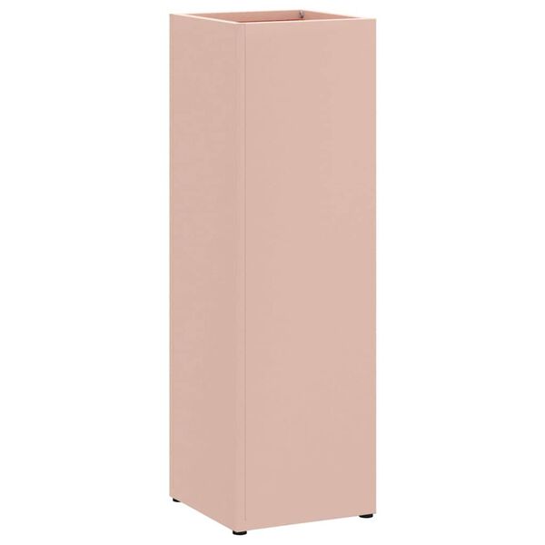 vidaXL Parasollstativ Rosa 15,5 x 15,5 x 49 cm Metall