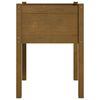 vidaXL Plantekasser 2 stk honningbrun 50x50x70 cm heltre furu