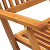 vidaXL Utendørs sammenleggbar spisestue 5 deler heltre akasie