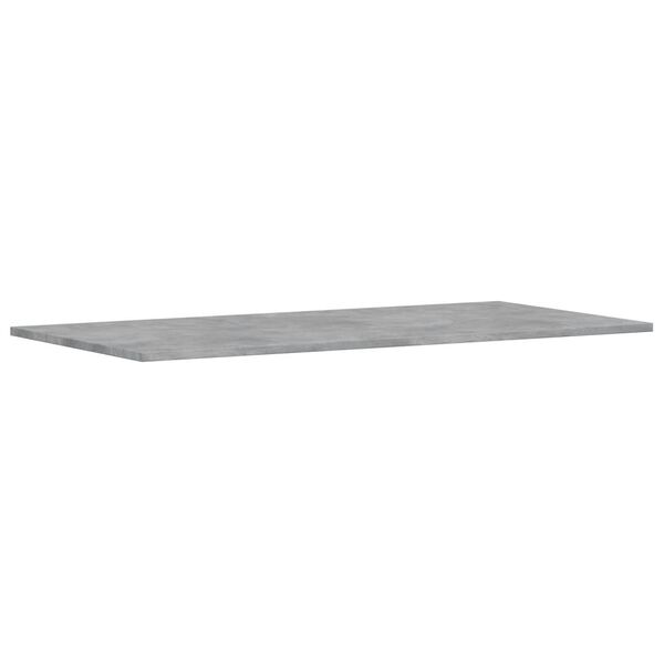 vidaXL Hylleplater 4 stk betonggrå 100x50x1,5 cm konstruert tre