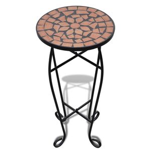 Plantebord mosaikk terraktta