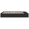 vidaXL Sengeramme svart 120x190 cm konstruert tre