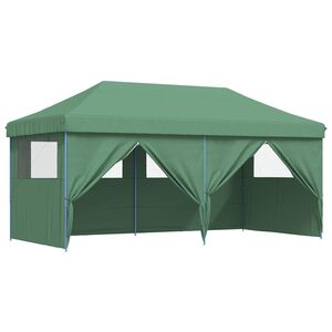 vidaXL Partytelt 292 x 580 x 315 cm Gr&oslash;nn Oxford Stoff