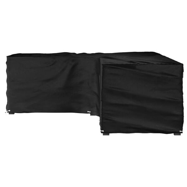 vidaXL L-formet hagem&oslash;beltrekk 18 maljer 220x285x80 cm