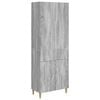 vidaXL Skapsett 2 pcs 66 x 34,5 x 90 cm Konstruert tre