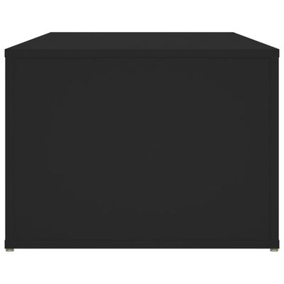 vidaXL Salongbord svart 100x50x36 cm konstruert tre