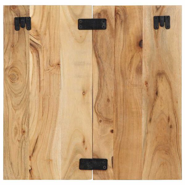 vidaXL Nattbord 50x27x50 cm heltre akasie