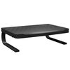 vidaXL Monitorstativ svart 37x28x11,5 cm