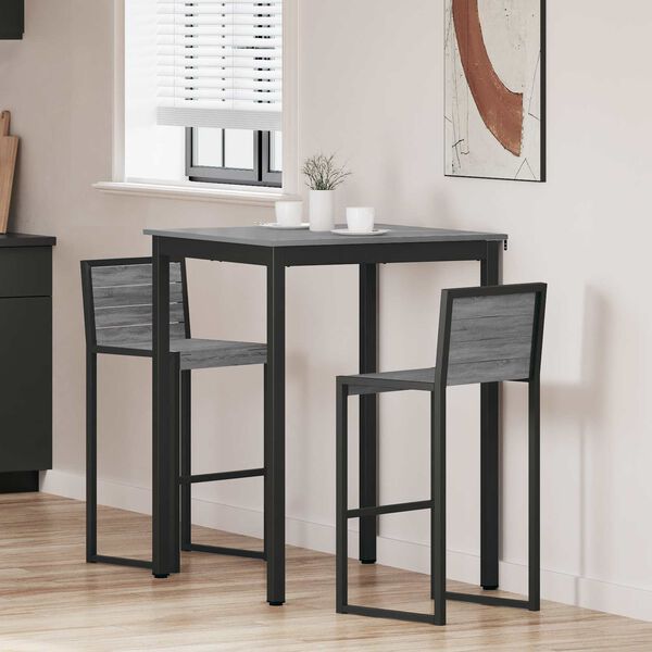 vidaXL Spisebord Konstruert tre