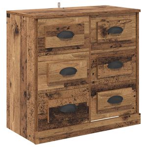 vidaXL Serviesskap Gamle tre 70 x 35,5 x 67,5 cm Konstruert tre