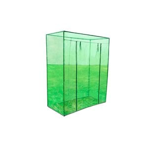 vidaXL Drivhus st&aring;lramme PVC