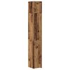 vidaXL Oppbevaringsskap 3 pcs Gammelt tre 30 x 42,5 x 225 cm