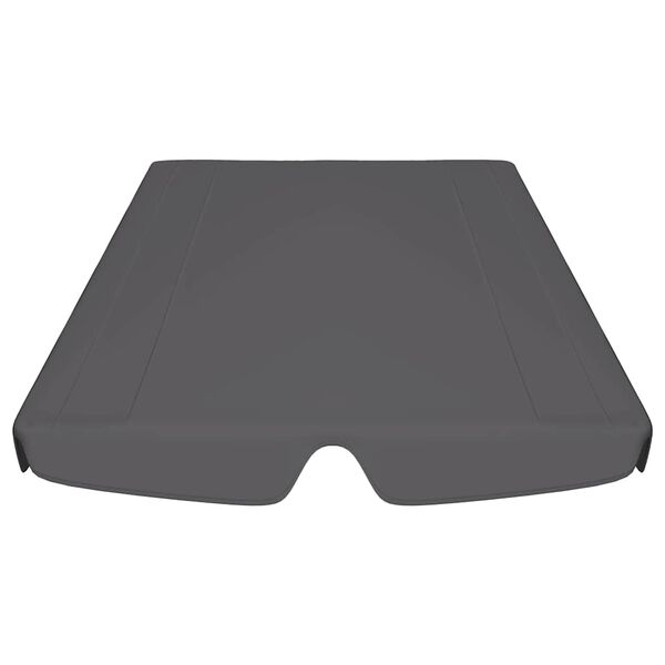 vidaXL Erstatningsbaldakin hagehuske antrasitt 188/168x145/110 cm