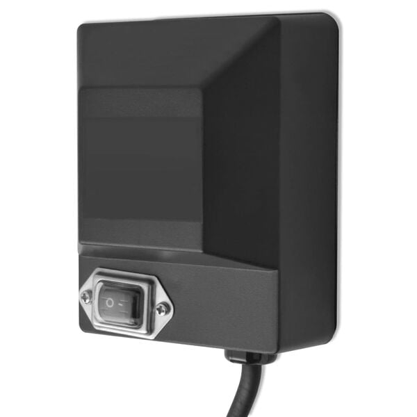 vidaXL BBQ Rotisserie-spyd Motor 4 W Svart