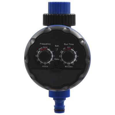 vidaXL Utendørs automatisk dryppvanningssett 142 deler med vanntimer