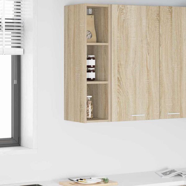 vidaXL Hengende skap Sonoma eik 20 x 29,5 x 80 cm Konstruert tre