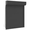 vidaXL Rullegardin Antrasitt 80 x 100 cm Aluminium og Polyuretan