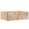 vidaXL Pallekarmer 2 stk 120x80 cm heltre furu