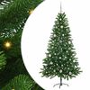 vidaXL Juletre med 150 LED med stativ gr&oslash;nn 150 cm PE