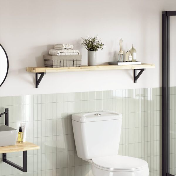 vidaXL Bordplate 140x20x4 cm rektangul&aelig;r heltre akasie