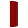 vidaXL Balkongskjerm r&oslash;d 80x240 cm oxfordstoff