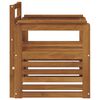 vidaXL Utend&oslash;rs sofa-sett Naturlig 71 x 63 x 73 cm Solid akasietre
