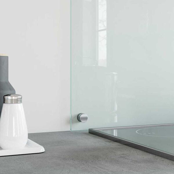 vidaXL Kjøkkenplater 2 stk gjennomsiktig 70x60 cm herdet glass