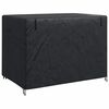 vidaXL Trekk til utehuske Svart 220 x 150 x 150 cm 210D Oxford stoff