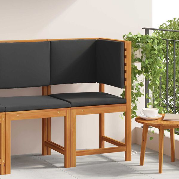 vidaXL Hage Stol Brun 50 x 50 x 91cm Massivt akasietre