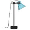 vidaXL Vegglampe 25 W denimbl&aring; 15x15x55 cm E27