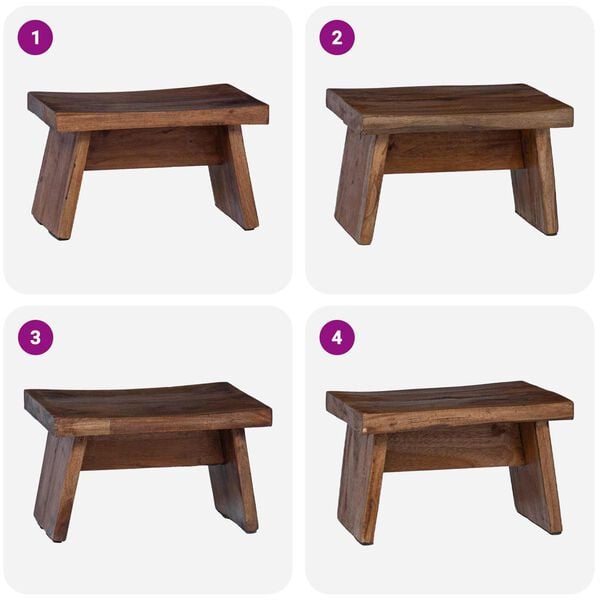 vidaXL H&aring;ndverk Naturlig 29 x 20 x 17 cm Mahogni Tre