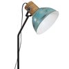 vidaXL Gulvlampe 25 W denimbl&aring; 30x30x100-150 cm E27