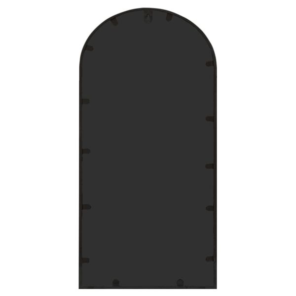 vidaXL Speil svart 70x30 cm for innendørs bruk jern