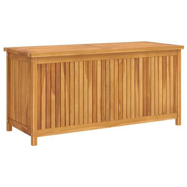 vidaXL Putekasse 120x50x58 cm heltre teak