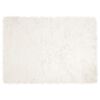 vidaXL Fusk saueskinnteppe TAFALLA Hvit 120 x 170 cm Polyester